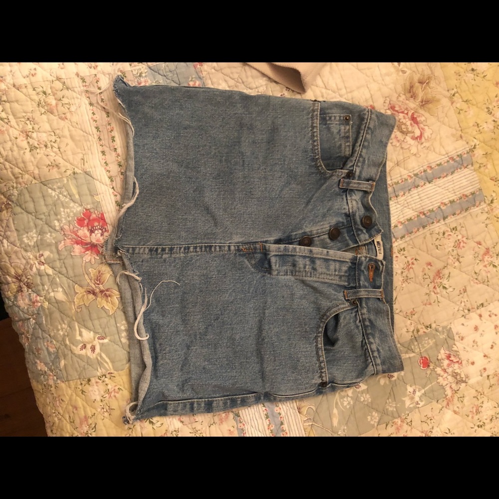 BRANDY MELVILLE JEAN MINI SKIRT
